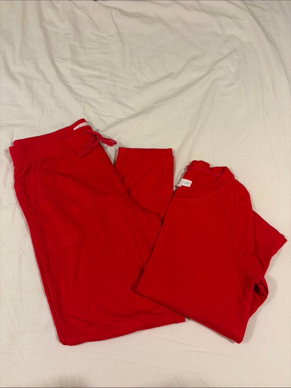 Lou & Grey, Red Sweat Set